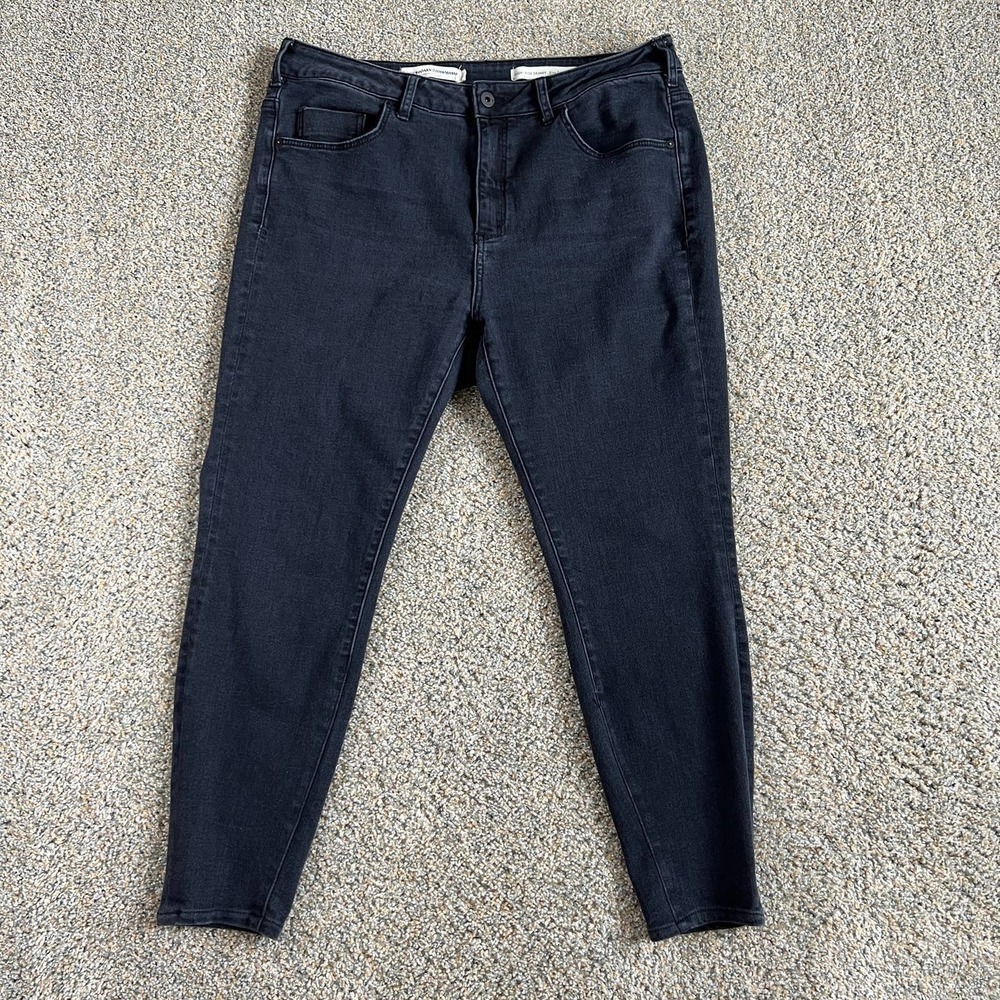 Pilcro and the Letterpress Anthropologie Jeans Women's 32 Curvy High Rise Skinny